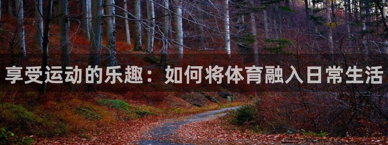 海南yy易游官网下载发展怎么样：享受运动的乐趣：如何将体育融