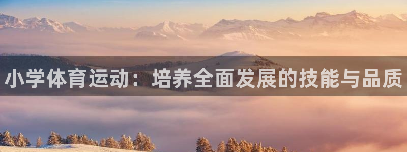yy易游官网下载平台注册要钱吗是真的吗：小学体育运动：培养全
