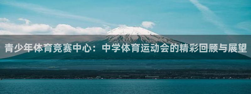 yy易游官网下载招商：青少年体育竞赛中心：中学体育运