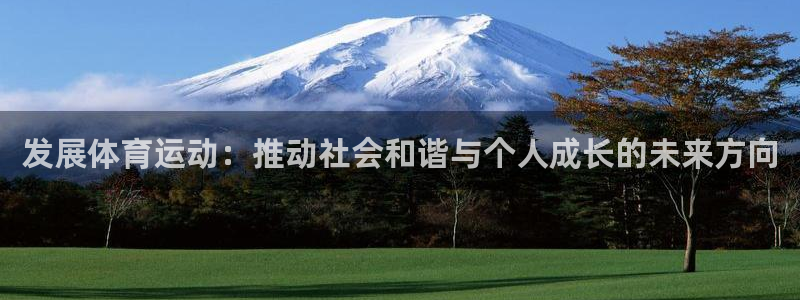 yy易游官方正版app集团官网首页：发展体育运动：推